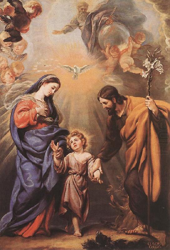 COELLO, Claudio Holy Family dfgd china oil painting image